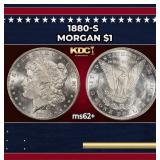 1880-s Morgan Dollar $1 Grades ms62+