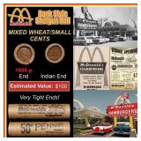 Lincoln Wheat Cent 1c Mixed Roll Orig Brandt McDon