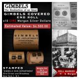 GIMBLES A Level Morgan Circ Roll 10 Coin