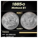 1885-o Morgan Dollar $1 ms66+ SEGS