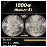 1880-s Morgan Dollar $1 ms66+ SEGS