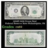 1950D $100 Green Seal Federal Reserve Note Philade