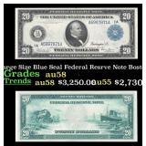 1914 $20 Large Size Blue Seal Federal Resrve Note