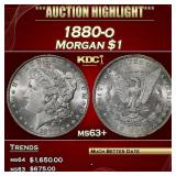 1880-o Morgan Dollar $1 ms63+ SEGS