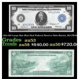 1914 $10 Large Size Blue Seal Federal Reserve Note