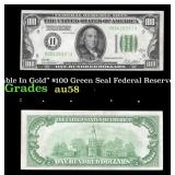 1928a $100 Green Seal Federal Reserve Note "Redeem