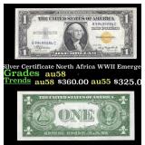 1935A $1 Silver Certificate North Africa WWII Emer