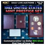 1983 United States Mint Prestige Proof Set 6 Coins