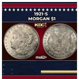 1921-s Morgan Dollar $1 Grades ms62+