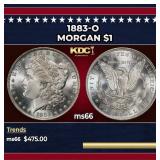 1883-o Morgan Dollar $1 Grades ms66