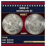 1898-o Morgan Dollar $1 Grades ms64+