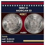 1885-o Morgan Dollar $1 ms66+ SEGS