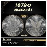 1879-o Morgan Dollar $1 Grades ms64