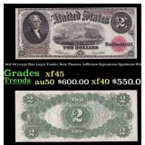 1917 $2 Large Size Legal Tender Note Thomas Jeffer