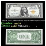 1935A $1 Silver Certificate North Africa WWII Emer