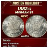 1882-o Morgan Dollar $1 ms66+ SEGS