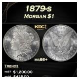 1879-s Morgan Dollar $1 ms66+ SEGS