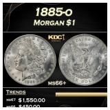 1885-o Morgan Dollar $1 ms66+ SEGS