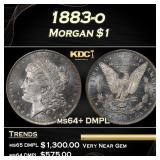 1883-o Morgan Dollar $1 ms64+ DMPL SEGS