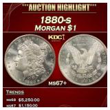 1880-s Morgan Dollar $1 ms67+ SEGS