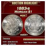 1883-s Morgan Dollar $1 ms64+ SEGS