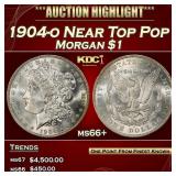 1904-o Morgan Dollar Near Top Pop $1 ms66+ SEGS