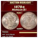 1878-s Morgan Dollar $1 ms66+ SEGS