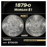 1879-o Morgan Dollar $1 Grades ms64