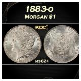 1883-o Morgan Dollar $1 Grades ms62+