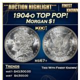 1904-o Morgan Dollar TOP POP! $1 ms67+ SEGS