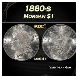 1880-s Morgan Dollar $1 Grades ms64+
