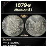 1879-s Morgan Dollar $1 ms66+ SEGS