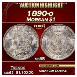 1890-o Morgan Dollar $1 ms65 SEGS