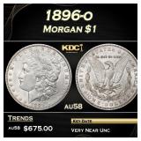 1896-o Morgan Dollar $1 Grades au58