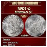 1901-o Morgan Dollar $1 ms66+ SEGS