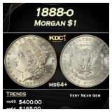 1888-o Morgan Dollar $1 Grades ms64+