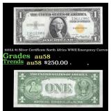 1935A $1 Silver Certificate North Africa WWII Emer