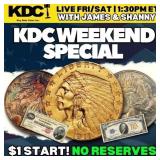 Key Date Coins Weekend Special - $1 Openings! 50LD