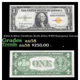 1935A $1 Silver Certificate North Africa WWII Emer