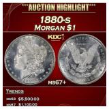 1880-s Morgan Dollar $1 ms67+ SEGS