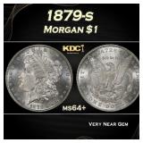 1879-s Morgan Dollar $1 Grades ms64+