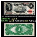 1917 $2 Large Size Legal Tender Note Thomas Jeffer