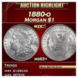 1880-o Morgan Dollar $1 ms63+ SEGS