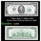 **Star Note** 1950a $100 Green Seal Federal Reserv