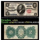 1891 $2 Large Size Silver Certificate "Windom Note
