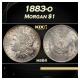 1883-o Morgan Dollar $1 Grades ms64
