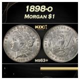 1898-o Morgan Dollar $1 Grades ms63+