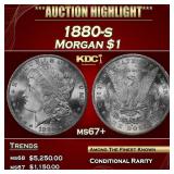 1880-s Morgan Dollar $1 ms67+ SEGS