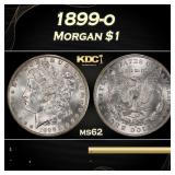 1899-o Morgan Dollar $1 Grades ms62