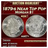 1879-s Morgan Dollar Near Top Pop $1 ms67+ SEGS